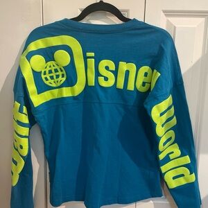 Disney Kids Blue and Yellow Long Sleeve Spirit Jersey